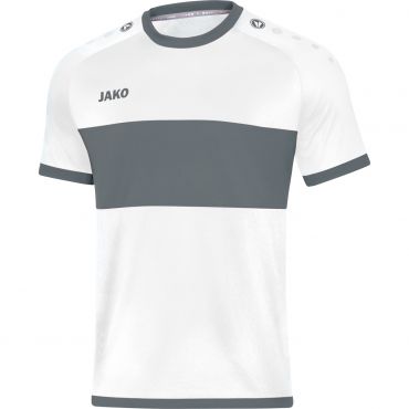 JAKO Shirt Boca KM 4213 Wit Grijs