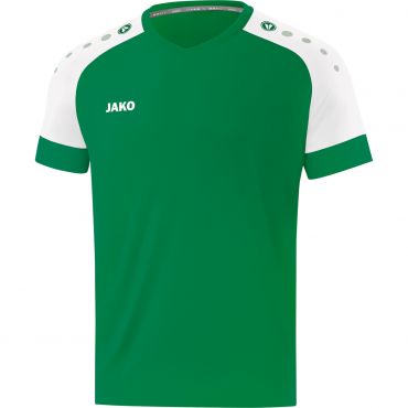 JAKO Shirt Champ 2.0 KM 4220 Groen Wit 