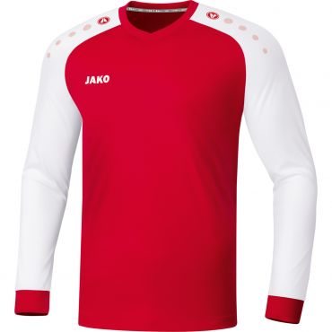 JAKO Shirt Champ 2.0 LM 4320 Rood Wit 