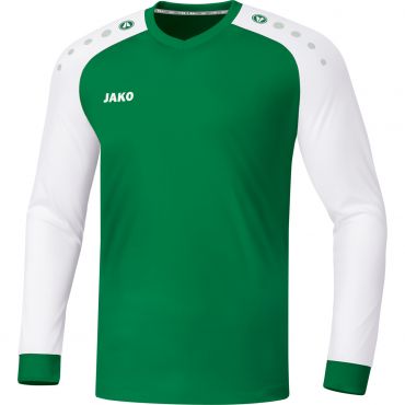 JAKO Shirt Champ 2.0 LM 4320 Groen Wit 