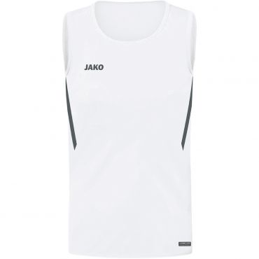 JAKO Tanktop Challenge 6021 Wit Grijs