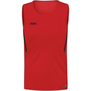 JAKO Tanktop Challenge 6021 Rood Zwart