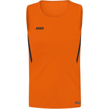 JAKO Tanktop Challenge 6021 Oranje Zwart