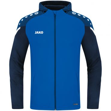 JAKO Jas met Kap Performance 6822 Blauw Marine