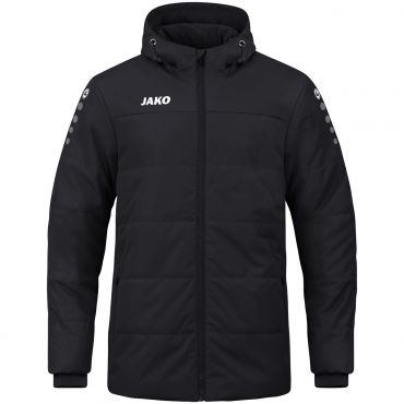 JAKO Coachvest Team met Kap 7103 Zwart