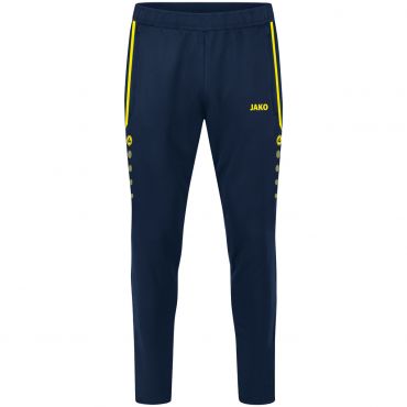 JAKO Trainingsbroek Allround 8489 Marine Fluogeel 