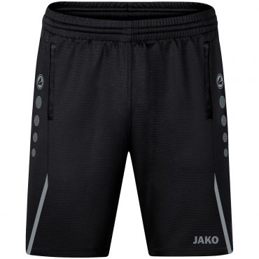 JAKO Trainingsshort Challenge 8521 Zwart Grijs