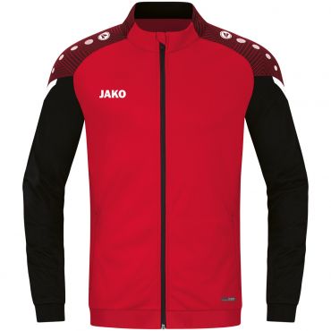 JAKO Polyestervest Performance 9322 Rood Zwart