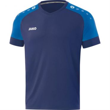 JAKO Shirt Champ 2.0 KM 4220 Blauw Donkerblauw 